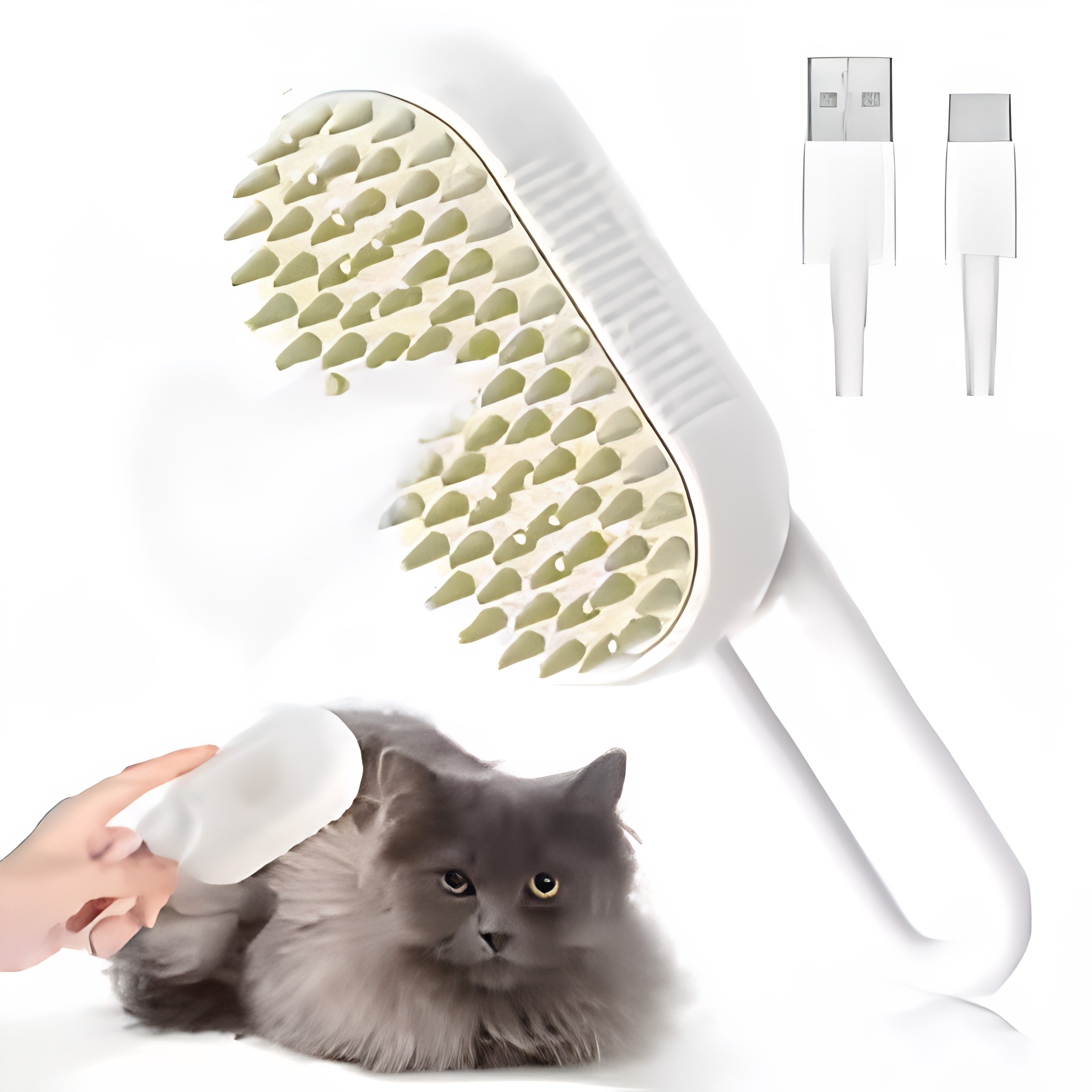 Peine de vapor relajante para mascotas